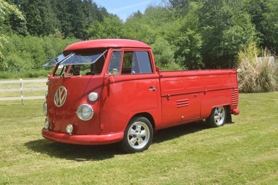 Red VW Pickup